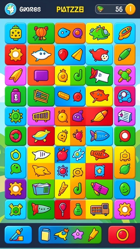 Screenshot menunjukkan gameplay yang seru dan menantang.