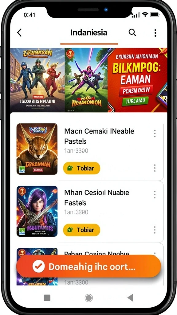 Event dengan hadiah menarik dan kompetitif.