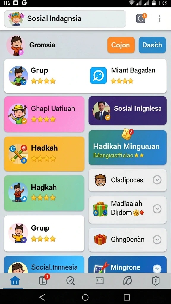 Tampilan utama aplikasi 678LUCK yang menarik.