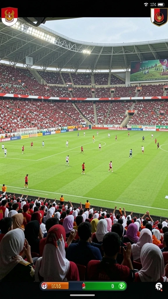 Tampilan awal game yang menawan dan user-friendly.