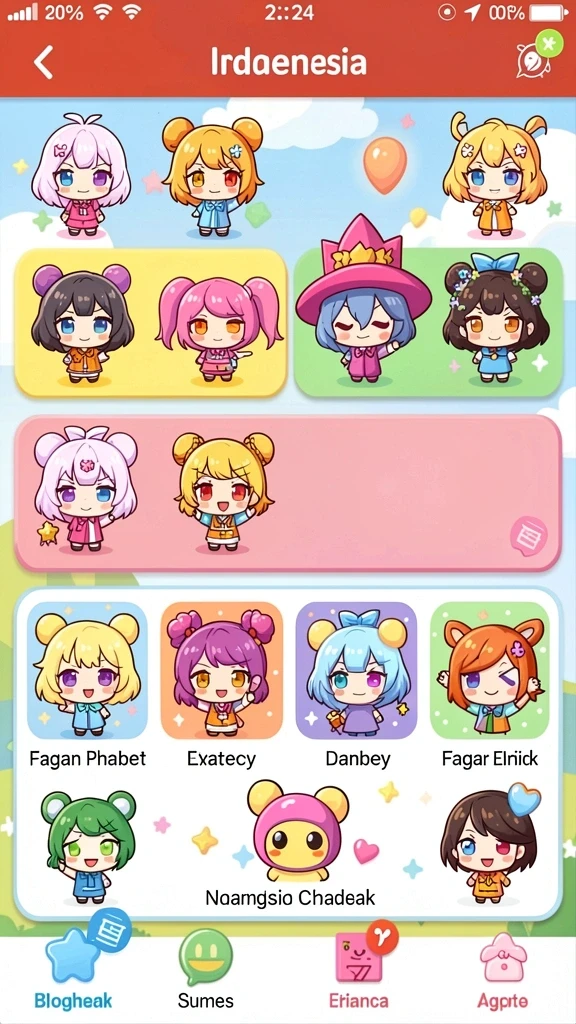 Screenshot permainan slot dengan grafik menawan.