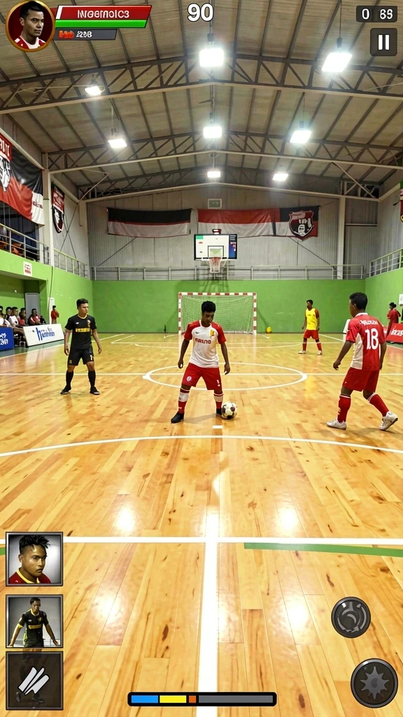 Karakter unik yang bisa dipilih untuk menambah keseruan.