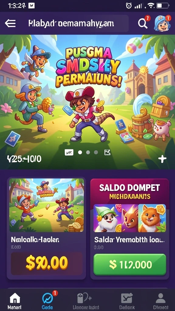 Tampilan antarmuka yang intuitif dan user-friendly.