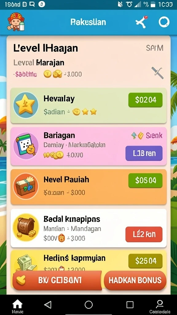 Tampilan menarik dari permainan slot DEWASLOT99.