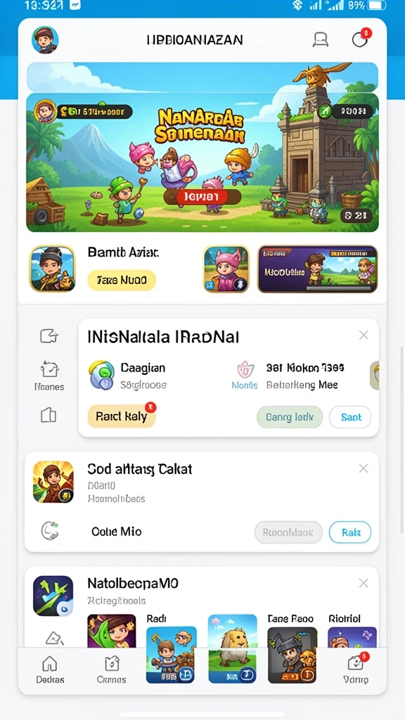 Grafis berkualitas tinggi dan detail yang menawan.