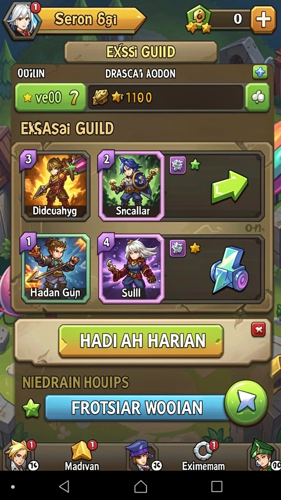 Gameplay yang seru dengan tantangan mengasah keterampilan.