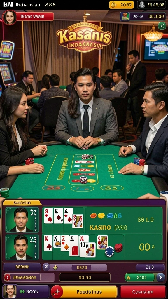 Gameplay interaktif yang membuat pengguna terlibat.