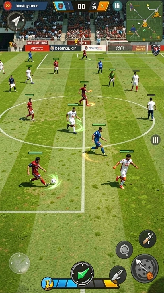 Contoh gameplay seru dengan tantangan yang mengasyikkan.