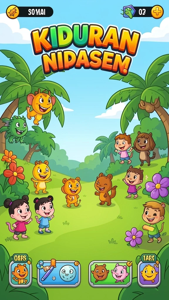 Gameplay dinamis yang menantang pemain di setiap level.