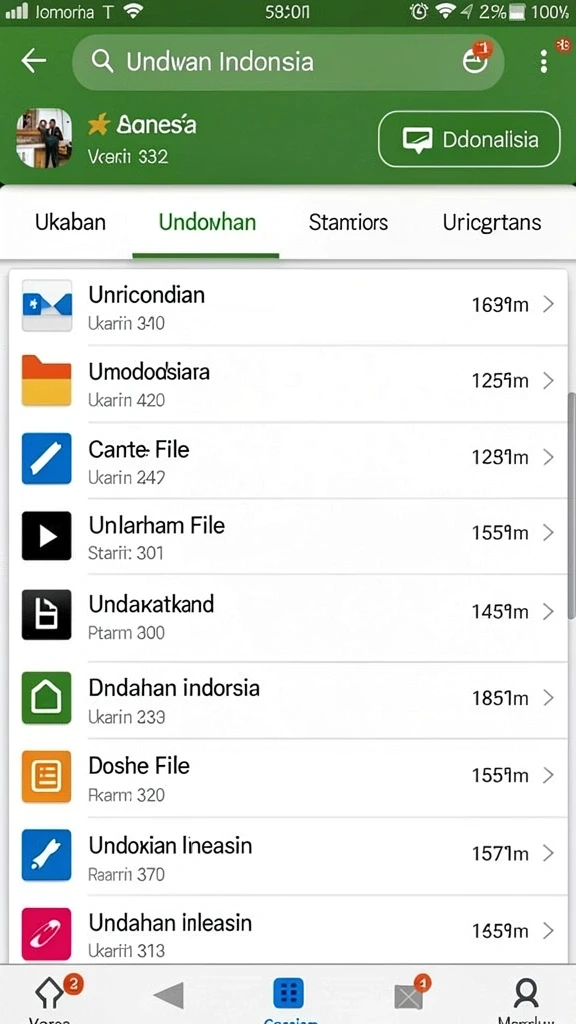 Tampilan antarmuka yang menarik dan mudah dinavigasi.