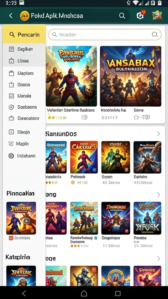 Karakter-karakter unik dengan kemampuan khusus.