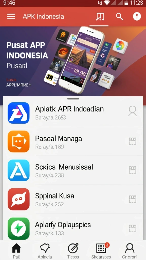 Tampilan antarmuka yang ramah pengguna.
