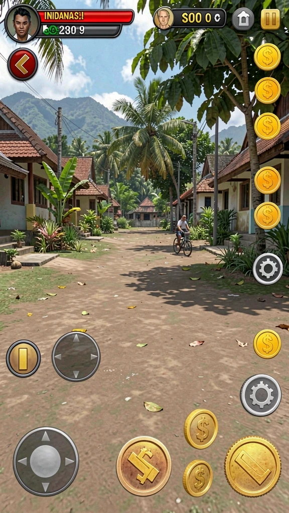 Mode permainan yang beragam dan seru.