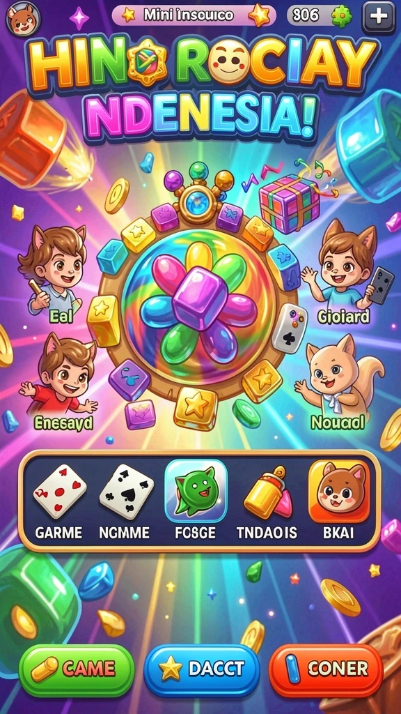 Grafik game yang memukau dan penuh warna.