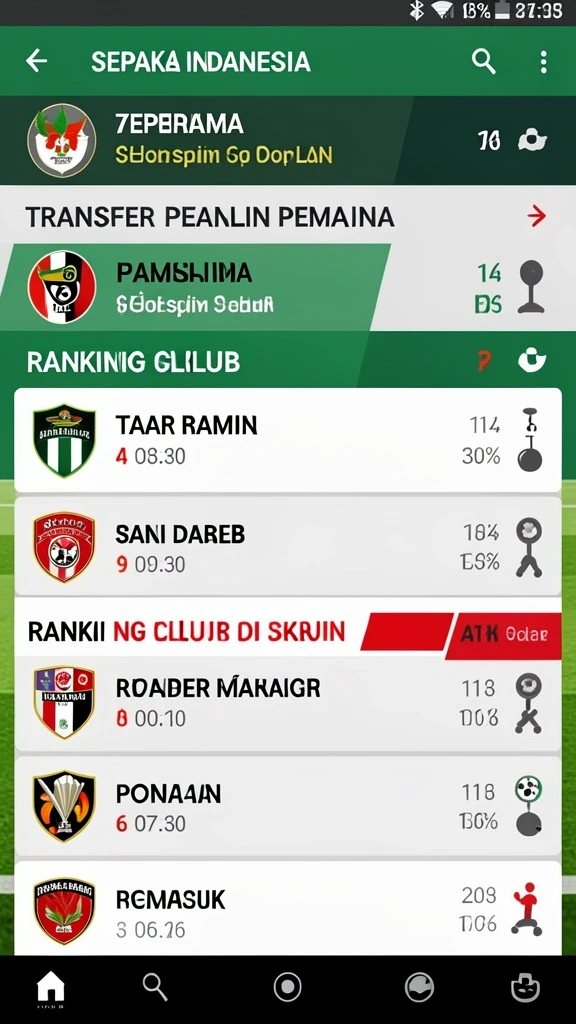 Variasi permainan yang beragam dan seru.