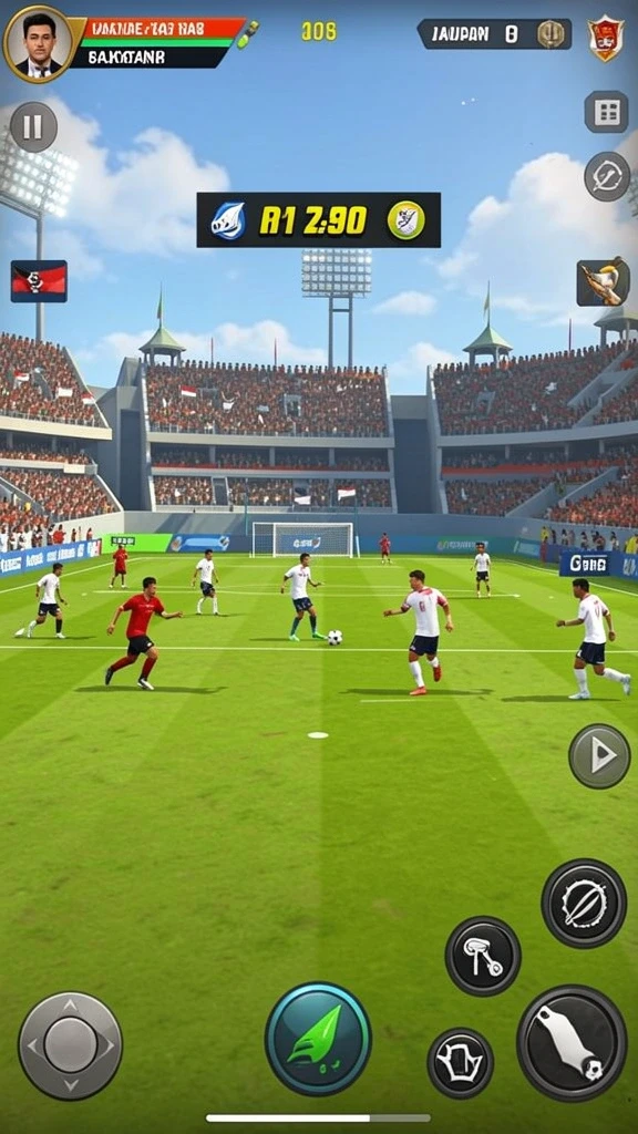 Mode multiplayer yang mengasyikkan dengan teman.