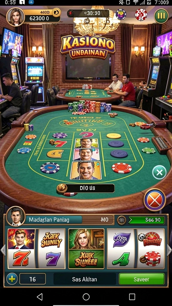 Fitur gameplay yang seru dan interaktif.