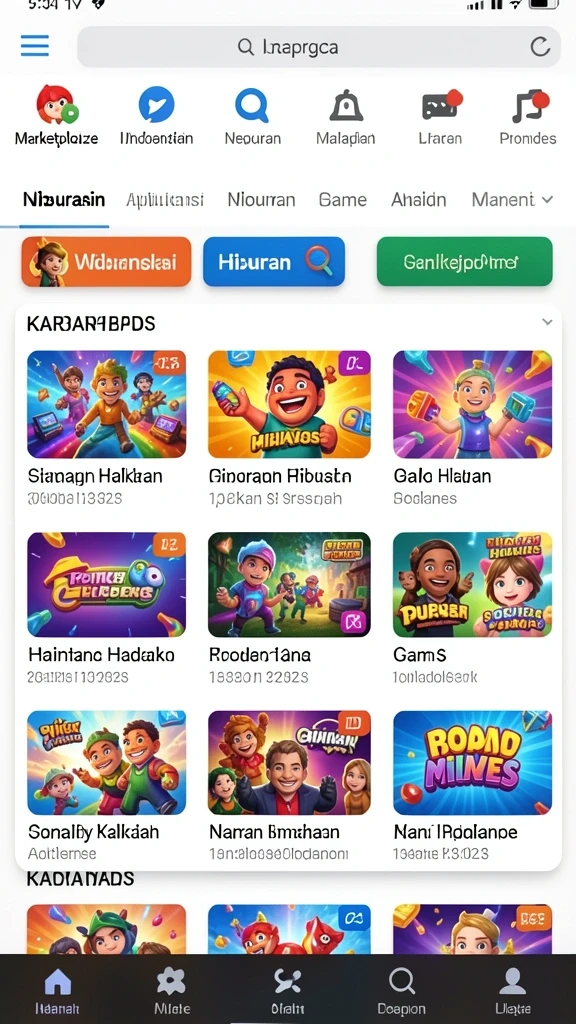 Berbagai level yang menantang dan seru untuk dieksplorasi.