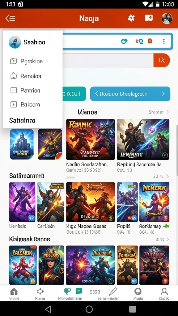 Antarmuka pengguna yang mudah dinavigasi.