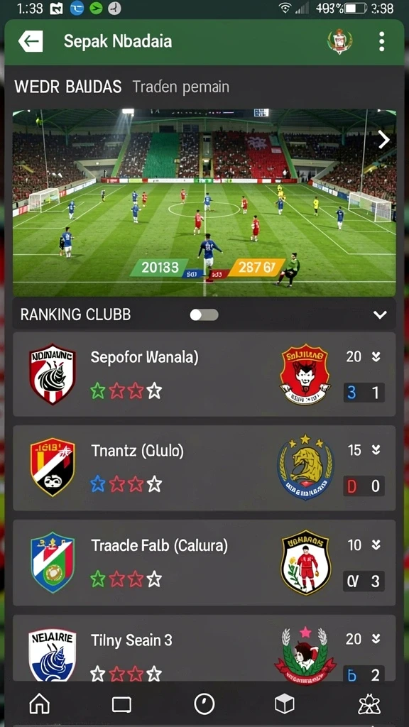 Tampilan awal yang menarik dan ramah pengguna.