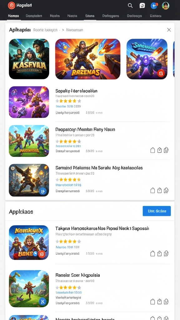 Grafis yang memukau dan efek yang memikat.