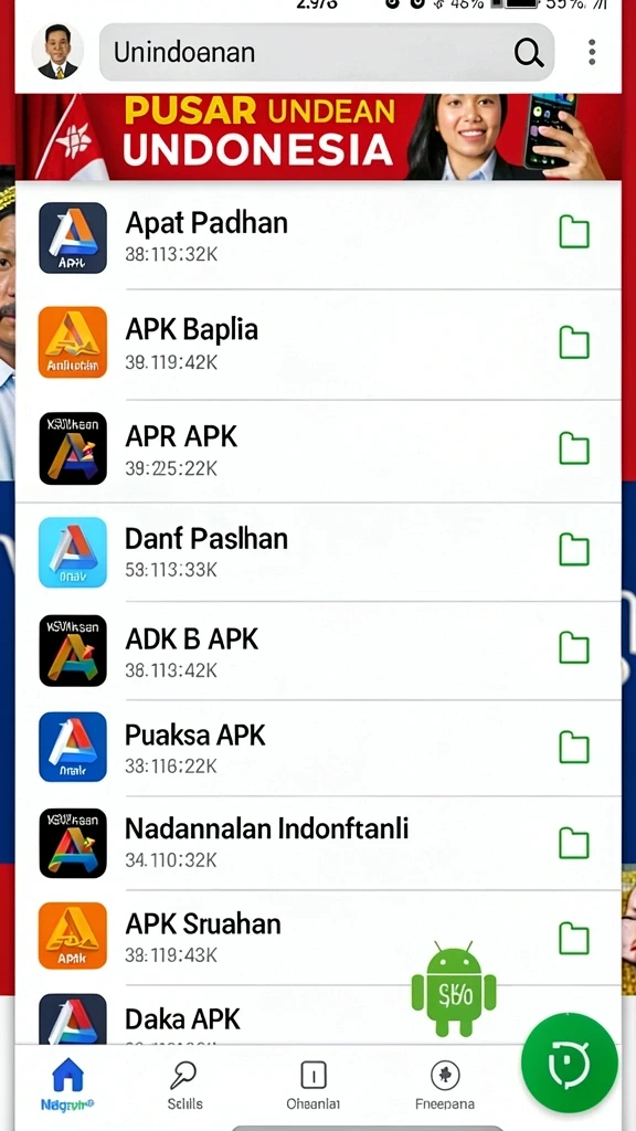 Tampilan antarmuka yang intuitif dan mudah digunakan.