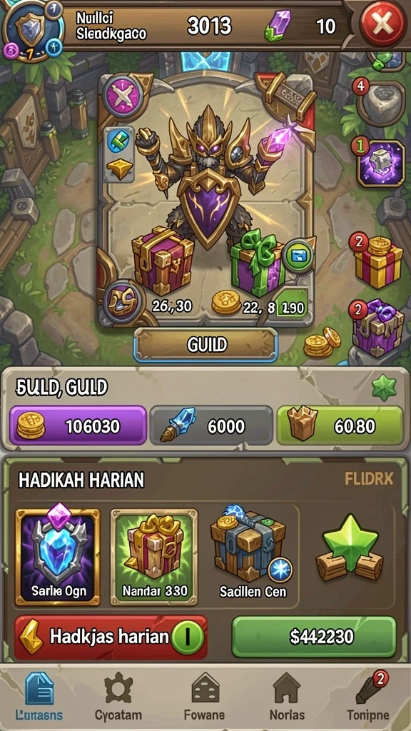 Pengalaman multiplayer yang seru dan interaktif.