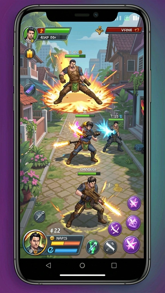 Screenshot ini menunjukkan antarmuka utama permainan VC55.