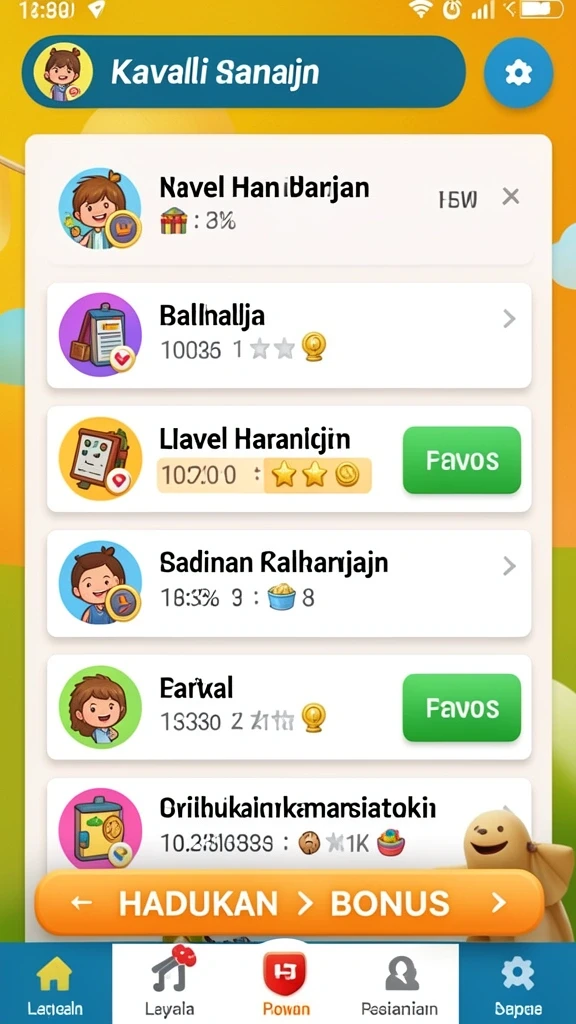Tampilan grafis yang memukau dan dinamis.